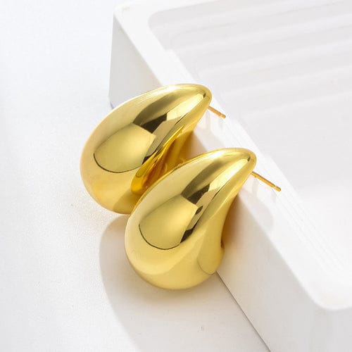 Chunky Dome Drop Earrings
