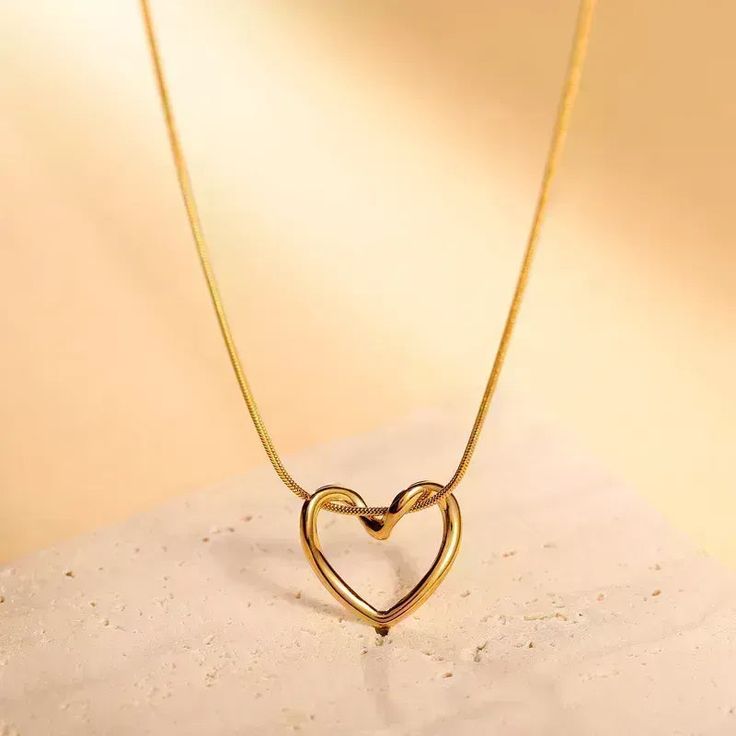 Heart Outline Chain