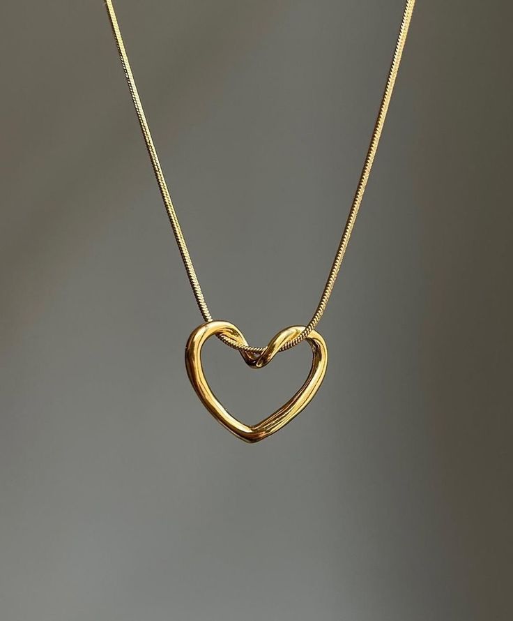 Heart Outline Chain