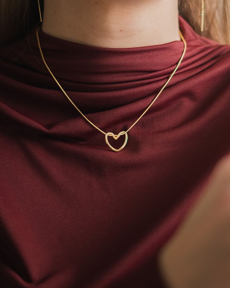 Heart Outline Chain